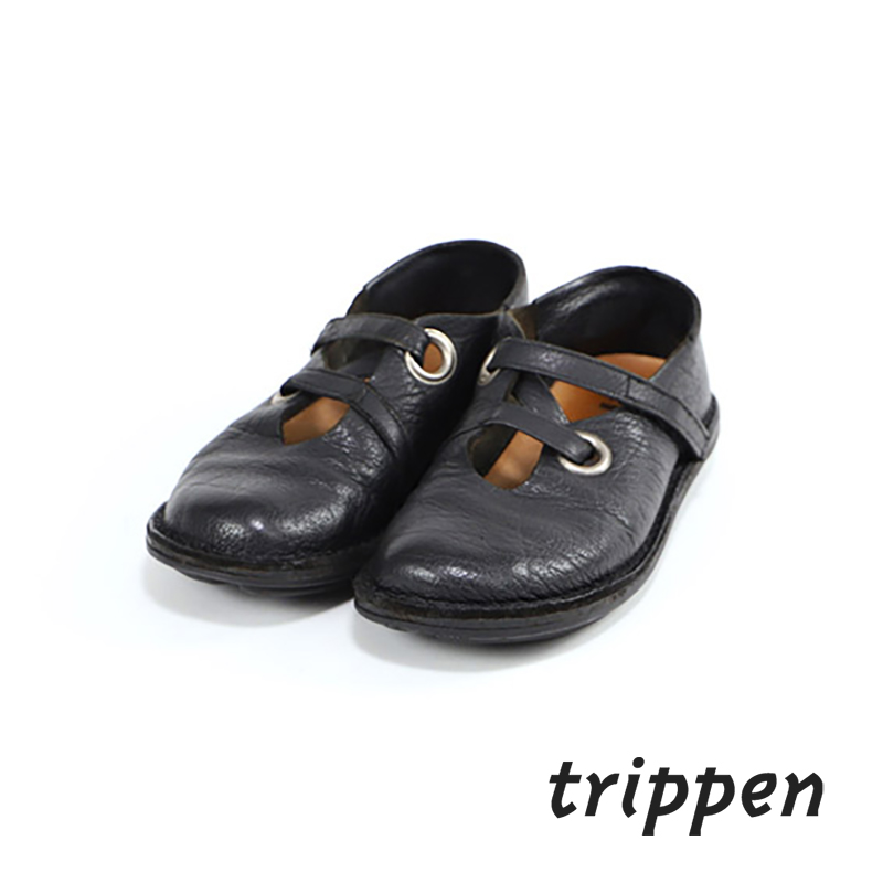 レディース[trippen] Strap black サイズ 35(22.5~23.0) コンディションB ¥7,700 売切れ