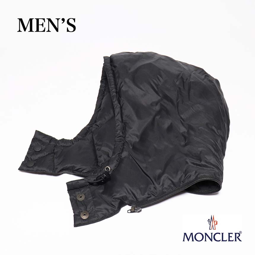 1999年 国内正規販売 ネイビータグ モンクレール MONCLER ダウンジャケットフードのみ ブラック ¥3,300 売切れ