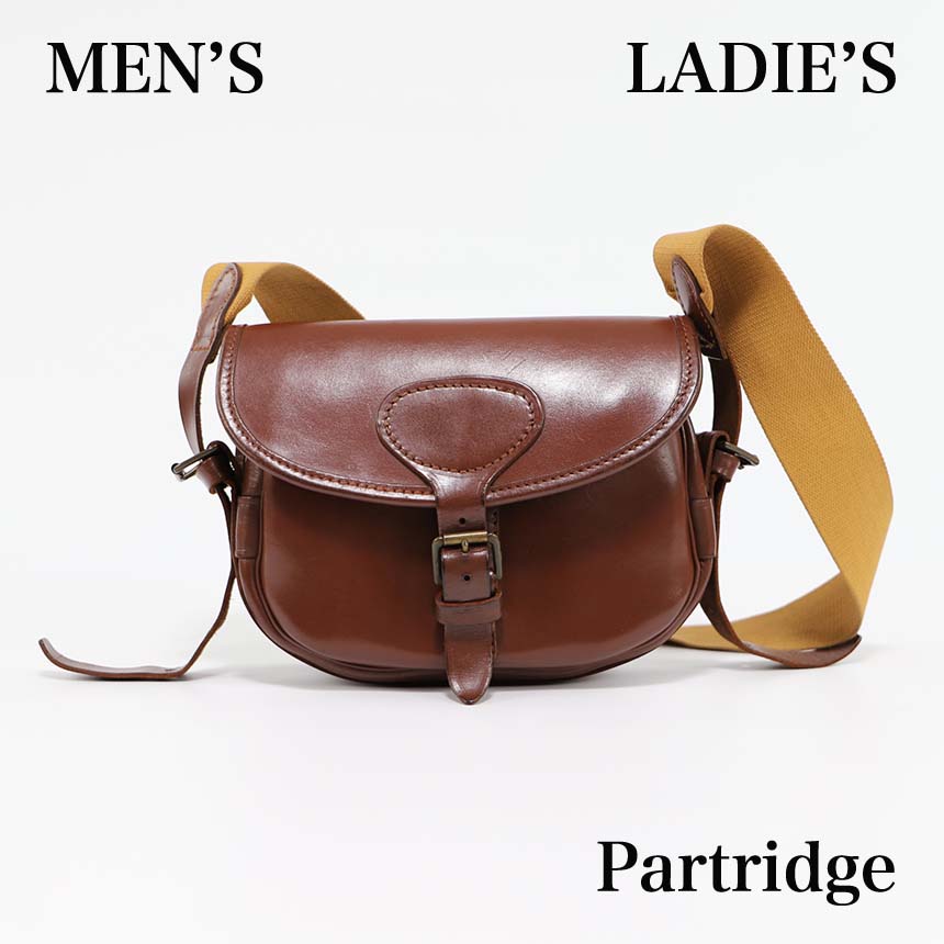 パートリッジ Partridge 80s ヴィンテージ カートリッジバッグ 英国製 ブラウン ￥8,250 売切れ