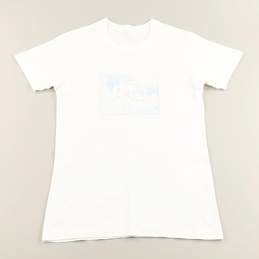 90’s PPCM ピーピーシーエム 半袖プリントTシャツ(チビT) 1(M)サイズ ホワイト ジャンク商品 3,300円