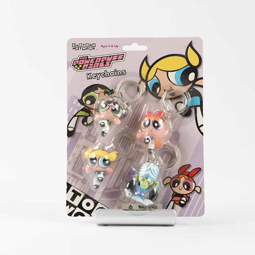 90’s THE POWERPUFF GIRLS パワーパフガールズ キーホルダーセット 3人＋モジョ・ジョジョ 未開封 （ジャンク商品）6,600円 売切れ