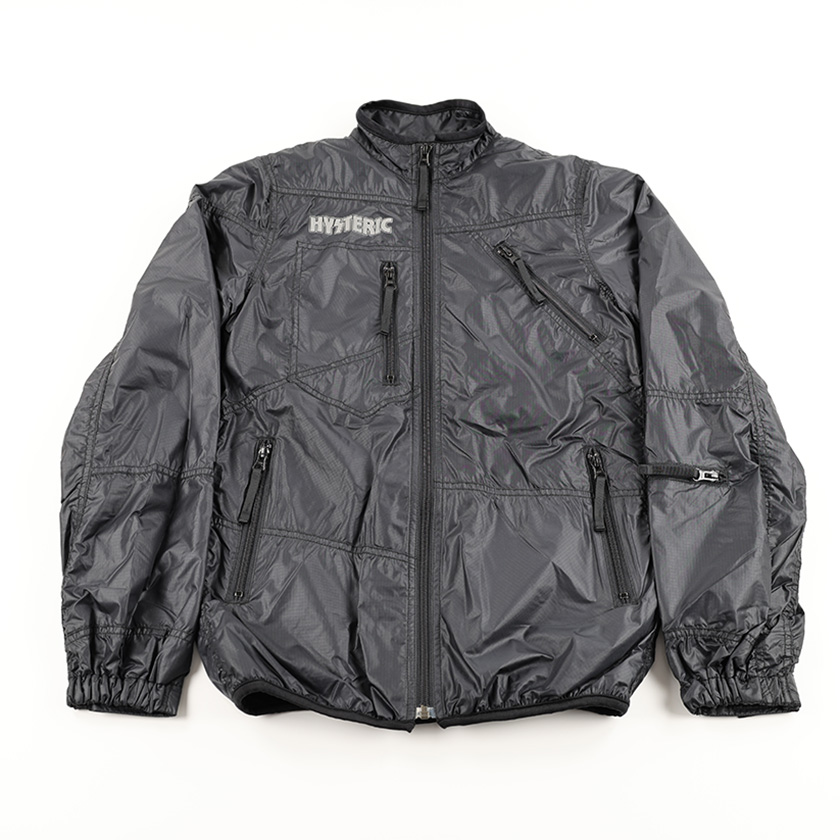 00’s HYSTERIC GLAMOUR ヒステリックグラマー UKパンク風ライダースジャケット 2AB-5080 FREEサイズ ブラック（ジャンク商品）12,100円