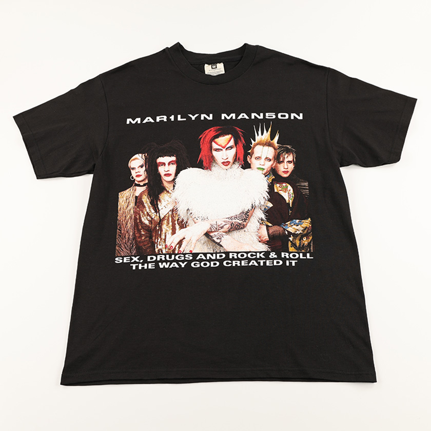 MARILYN MANSON マリリンマンソン Rock Is Dead 1999 Tour Tシャツ Lサイズ ブラック（ジャンク商品）33,000円
