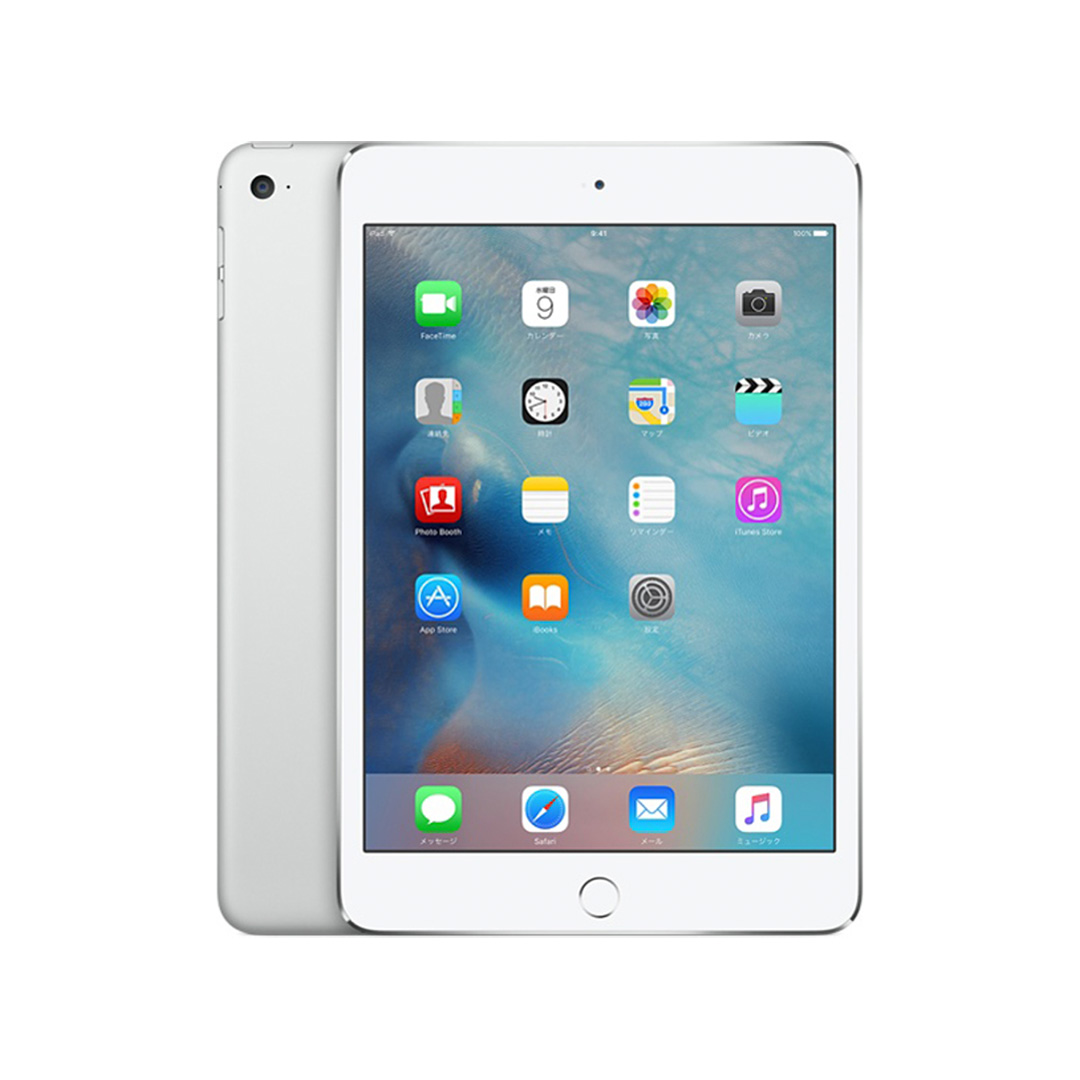 Apple iPad mini 4 16GB Wi-Fi 第4世代 2015年9月9日発売 ホワイト/シルバー (箱 社外品ケース付き)